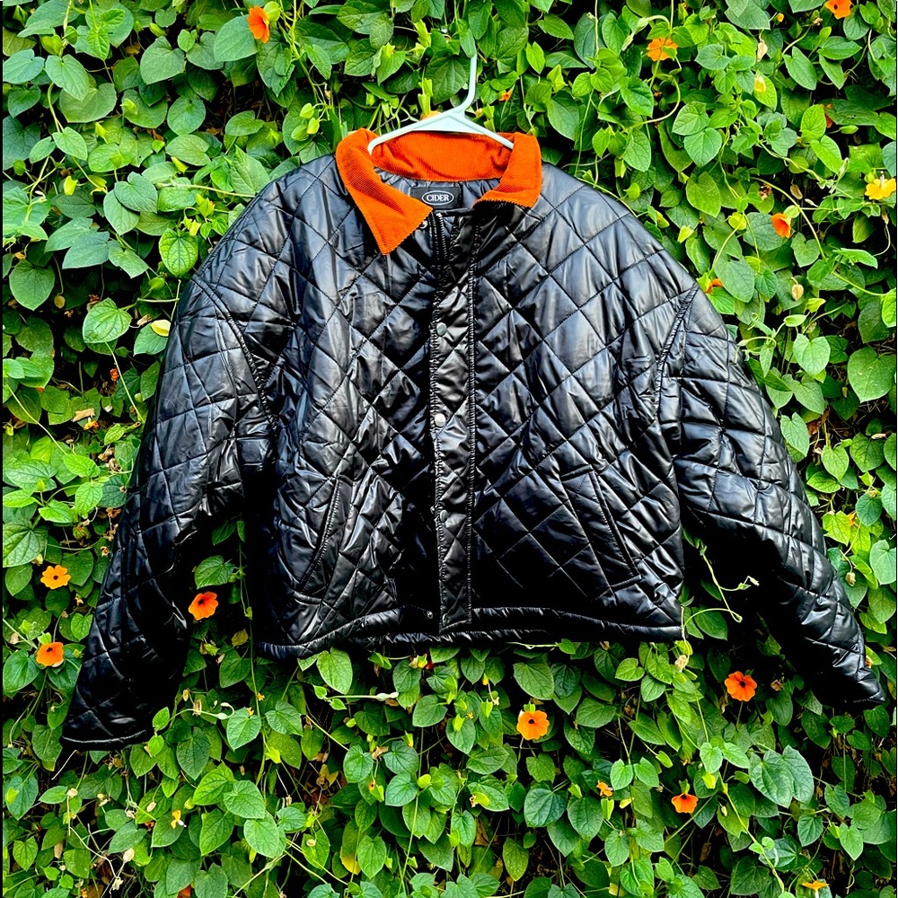 Cropped Large Moto Jacket